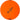 Front View of Orange Srixon Soft Feel BRITE Golf Balls - 12 Pack