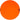 Front View of Orange Srixon Soft Feel BRITE Golf Balls - 3 Pack plain