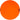 Front View of Orange Srixon Soft Feel BRITE Golf Balls - 3 Pack plain