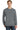 Front View of Pewter Port & Co Beach Wash Garment-Dyed Crewneck Sweatshirt PC098 plain