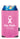 Front View of Pink Koozie® Collapsible Can Cooler