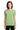 Front View of Pistachio Gildan Women's Ultra Cotton 100% US Cotton T-Shirt. 2000L plain