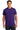 Front View of Purple Gildan - Ultra Cotton 100% US Cotton T-Shirt. 2000 plain