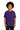 Front View of Purple Gildan - Youth Ultra Cotton 100% US Cotton T-Shirt. 2000B plain
