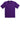 Front View of Purple Gildan - Youth Ultra Cotton 100% US Cotton T-Shirt. 2000B plain