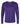 Front View of Purple Performance Long Sleeve T-Shirt - 5104