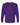 Front View of Purple Ultra Cotton® Long Sleeve T-Shirt - 2400