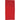 Front View of Red Basic Weight Colored Beach Towel plain