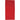 Front View of Red Basic Weight Colored Beach Towel plain
