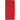 Front View of Red Basic Weight Colored Beach Towel plain