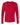 Front View of Red Cotton Long Sleeve T-Shirt - 3601