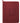 Front View of Red FSC® Mix Pedova™ Zippered UltraHyde Padfolio