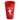 Front View of Red Garyline® Cups-on-the-Go Stadium Cup - 22 oz.