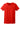 Front View of Red Gildan Women's Ultra Cotton 100% US Cotton T-Shirt. 2000L plain
