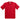 Front View of Red Gildan - Youth Heavy Cotton 100% Cotton T-Shirt. 5000B plain