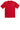 Front View of Red Gildan - Youth Ultra Cotton 100% US Cotton T-Shirt. 2000B plain