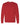 Front View of Red Heavy Cotton™ Long Sleeve T-Shirt - 5400