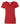 Front View of Red Heavy Cotton™ Women’s V-Neck T-Shirt - 5V00L