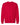 Front View of Red Heavyweight Long Sleeve T-Shirt - 7211