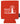 Front View of Red Koozie® Magnetic RPET  Can Cooler
