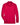 Front View of Red Men's CrownLux Performance® Plaited Long Sleeve Polo - DG20L