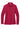 Front View of Red Port Authority Women's Silk Touch Long Sleeve Polo. L500LS plain
