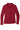 Front View of Red Port Authority Women's Silk Touch Performance Long Sleeve Polo. L540LS plain