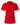 Front View of Red Softstyle® Women's Pique Polo - 64800L