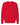 Front View of Red Unisex Crewneck Fleece - 3340