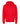 Front View of Red Unisex Pullover Hoodie - 3320