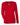 Front View of Red/ White Women's Team Tech™ Long Sleeve T-Shirt - 1376852