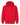 Front View of Red Youth Fleece Pullover Hoodie - 3322