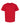 Front View of Red Youth Light Cotton T-Shirt - 3000B