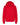 Front View of Red Youth Sponge Fleece Hoodie - 3719Y