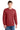 Front View of Redrock Port & Co Beach Wash Garment-Dyed Crewneck Sweatshirt PC098 plain