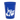 Front View of Royal Blue Garyline® Cups-on-the-Go Stadium Cup - 12 oz.