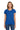 Front View of Royal Gildan Women's Heavy Cotton 100% Cotton T-Shirt. 5000L plain