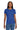 Front View of Royal Gildan Women's Ultra Cotton 100% US Cotton T-Shirt. 2000L plain
