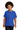 Front View of Royal Gildan - Youth Heavy Cotton 100% Cotton T-Shirt. 5000B plain