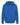 Front View of Royal Unisex Zipper Fleece Hoodie - 3331