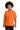 Front View of S Orange Gildan - Youth Heavy Cotton 100% Cotton T-Shirt. 5000B plain