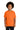 Front View of S Orange Gildan - Youth Ultra Cotton 100% US Cotton T-Shirt. 2000B plain