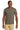 Front View of Safari Jerzees Classics Unisex Cotton T-Shirt 363M plain