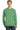 Front View of Safari Port & Co Beach Wash Garment-Dyed Crewneck Sweatshirt PC098 plain