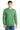 Front View of Safari Port & Co Beach Wash Garment-Dyed Crewneck Sweatshirt PC098 plain