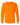 Front View of Safety Orange Heavy Cotton™ Long Sleeve T-Shirt - 5400