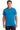 Front View of Sapphire Gildan - Ultra Cotton 100% US Cotton T-Shirt. 2000 plain