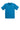 Front View of Sapphire Gildan - Youth Ultra Cotton 100% US Cotton T-Shirt. 2000B plain