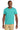 Front View of ScubaBlue Jerzees Classics Unisex Cotton T-Shirt 363M plain