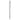 Front View of Silver Lee Recycled Mechanical Pencil plain
